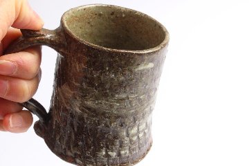 西川真衣　マグカップ　刷毛目トビカンナの画像