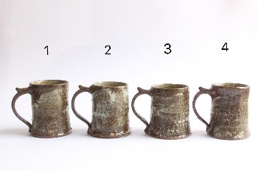 西川真衣　マグカップ　刷毛目トビカンナの画像