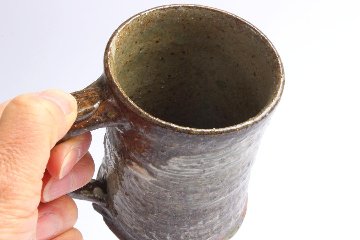 西川真衣　マグカップ　刷毛目トビカンナの画像