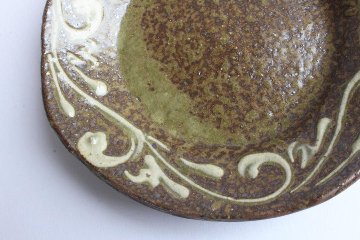 西川真衣　５寸皿　いっちん　唐草の画像