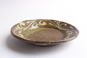 西川真衣　５寸皿　いっちん　唐草の画像