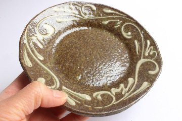 西川真衣　５寸皿　いっちん　唐草の画像