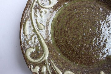 西川真衣　５寸皿　いっちん　唐草の画像