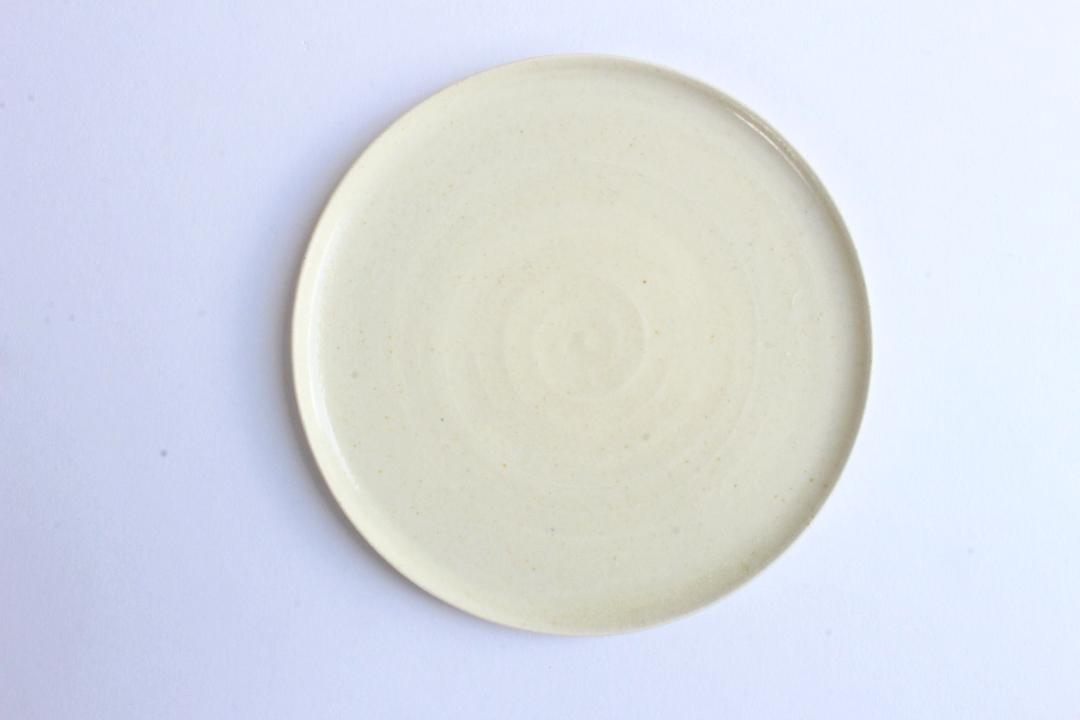 渡邉　和　白瓷ケーキ皿の画像