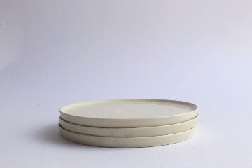 渡邉　和　白瓷ケーキ皿の画像
