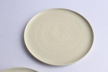 渡邉　和　白瓷ケーキ皿の画像