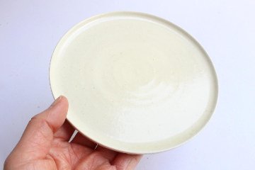 渡邉　和　白瓷ケーキ皿の画像