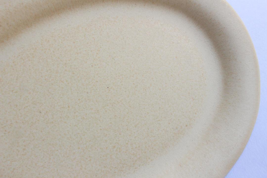 大森由貴奈　オーバルプレート　溶白の画像