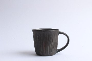 鈴木　進　金彩釉線紋マグカップの画像