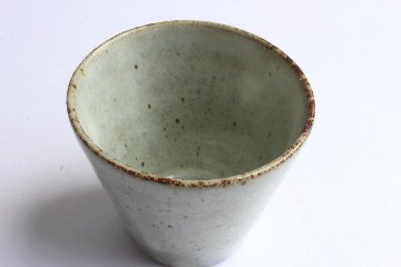 伊藤　豊　カップ　白の画像