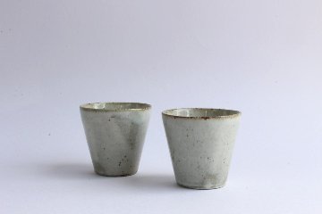 伊藤　豊　カップ　白の画像