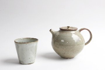伊藤　豊　カップ　白の画像