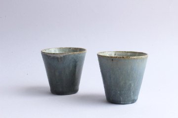 伊藤　豊　カップ　青の画像