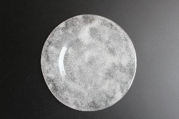 オオタ硝子研究室　【quiet】リム皿　クリアの画像