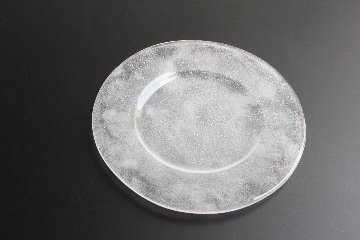 オオタ硝子研究室　【quiet】リム皿　クリアの画像