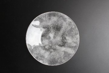 オオタ硝子研究室　【quiet】深皿　クリアの画像