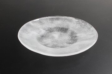 オオタ硝子研究室　【quiet】深皿　クリアの画像