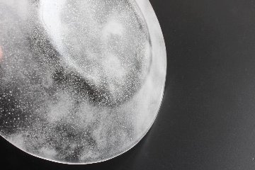 オオタ硝子研究室　【quiet】深皿　クリアの画像