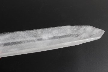 オオタ硝子研究室　【quiet】八角長皿　クリアマットの画像