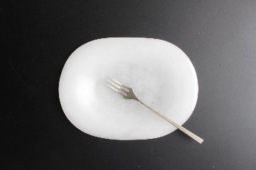 オオタ硝子研究室　楕円皿の画像