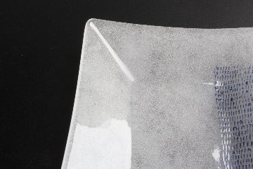 オオタ硝子研究室　点々四角小鉢の画像