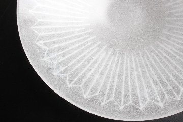 オオタ硝子研究室　矢羽根浅鉢の画像