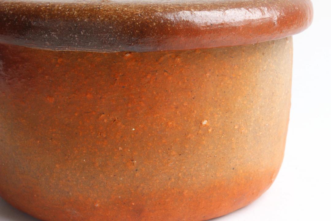 渡辺隆之　蓋物/薪窯焼成の画像