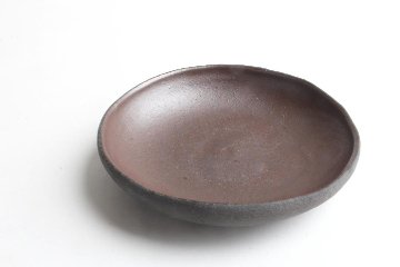 渡辺隆之　くぼみ/薪釜焼成　皿の画像