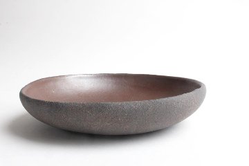 渡辺隆之　くぼみ/薪釜焼成　皿の画像