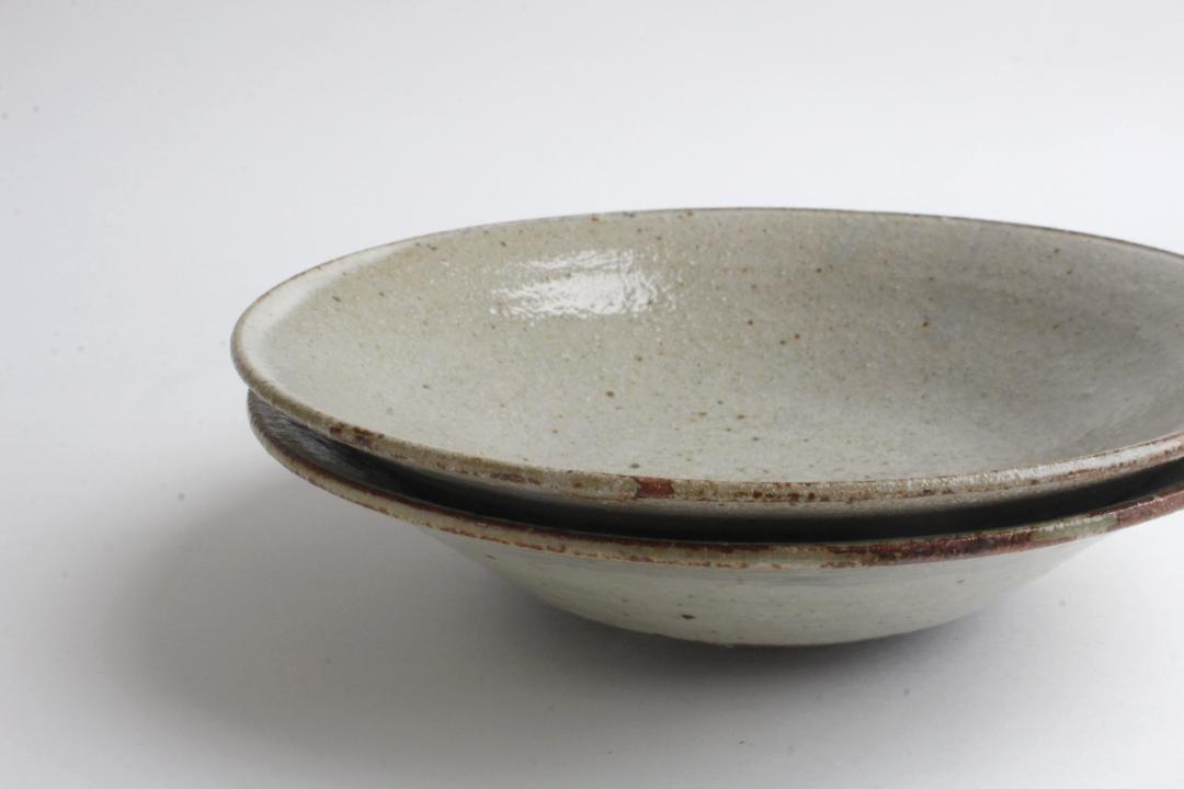 伊藤　豊　中鉢（大）　粉引の画像