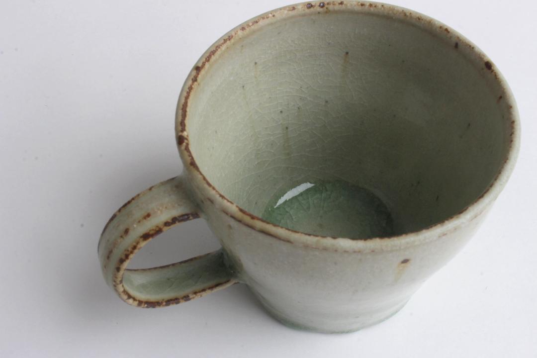 伊藤　豊　マグカップ　粉引の画像