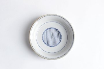 鈴木美佳子　１２ｃｍ小皿　線刻の画像