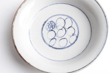 鈴木美佳子　１２ｃｍ小皿　丸々の画像