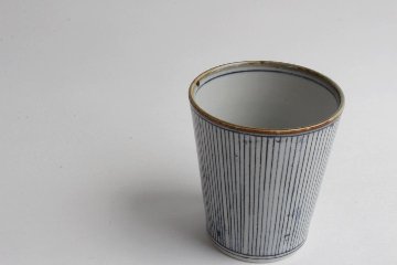 鈴木美佳子　ほそほそコップ　線刻の画像