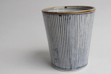 鈴木美佳子　ほそほそコップ　線刻の画像