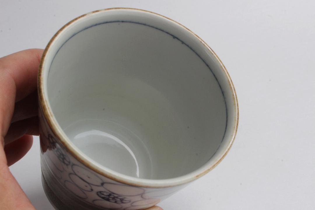 鈴木美佳子　ほそほそコップ　丸々（茶）の画像