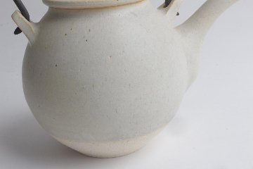 角掛政志　耐火土瓶　白（大）の画像