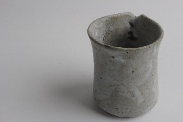 陶器あ⇔ん　片口　筒型の画像