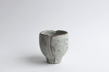 陶器あ⇔ん　花の湯呑の画像