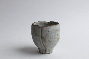 陶器あ⇔ん　花の湯呑の画像