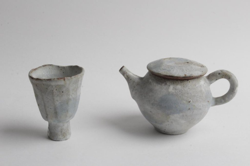 陶器あ⇔ん　手捻り　茶杯の画像