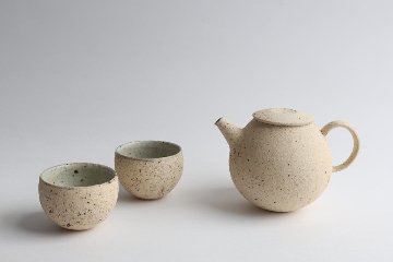 畑中　篤　荒化粧急須　中の画像