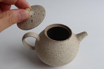 畑中　篤　荒化粧急須　小の画像