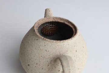 畑中　篤　荒化粧急須　小の画像