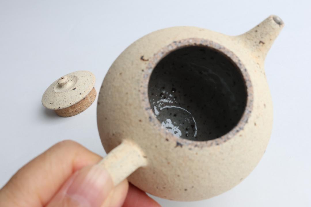 畑中　篤　荒化粧急須　小の画像