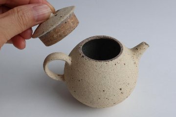 畑中　篤　荒化粧急須　小の画像