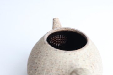 畑中　篤　荒土線刻急須　小の画像
