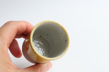 畑中　篤　黄白掛け分けカップセット　小の画像
