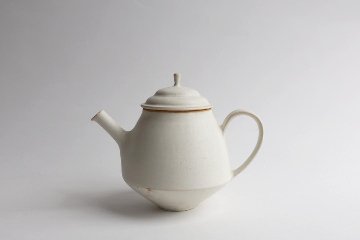 塚本友太　ティーポット　白の画像