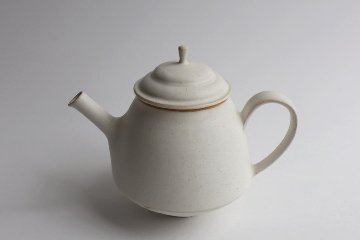 塚本友太　ティーポット　白の画像